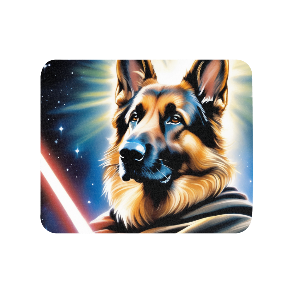 PugMug Custom German Shepherd Dog Mouse Pad