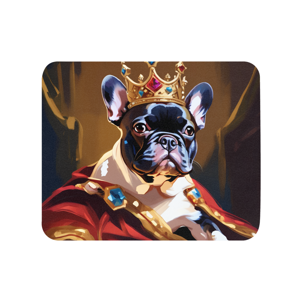 PugMug Custom Tan French Bulldog Mouse Pad