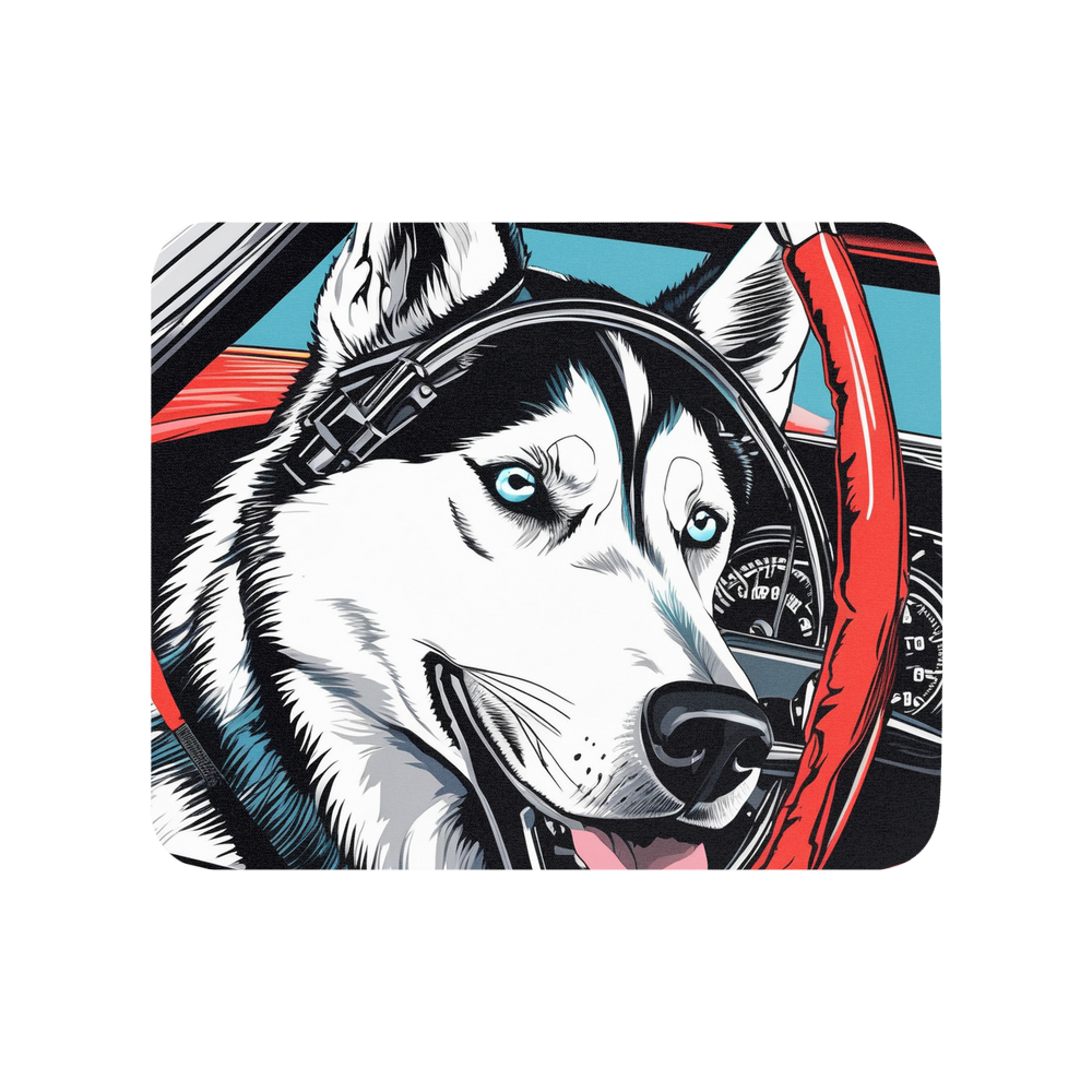 PugMug Custom Siberian Husky Mouse Pad