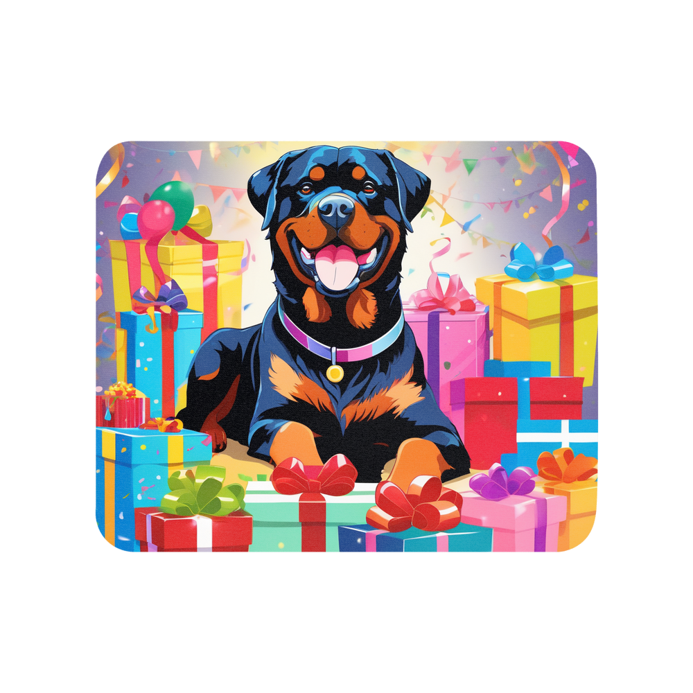 PugMug Custom Rottweiler Mouse Pad