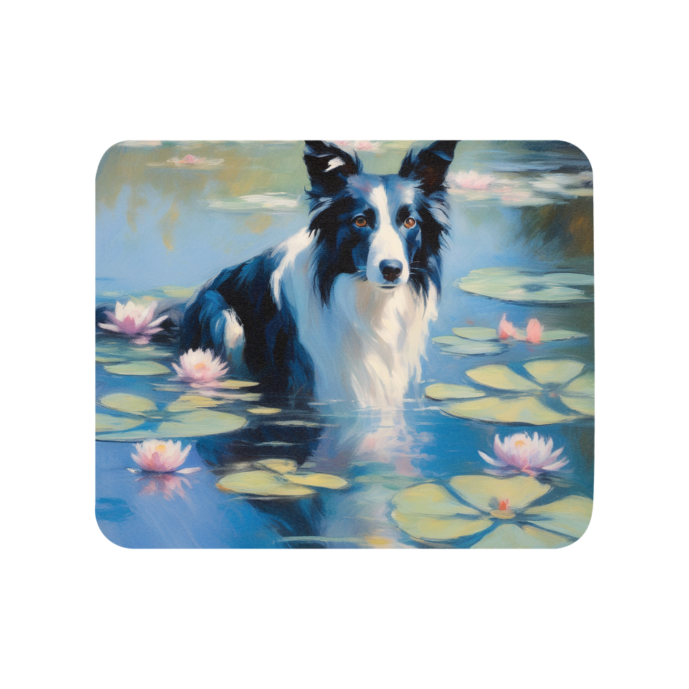 PugMug Custom Border Collie Mouse Pad