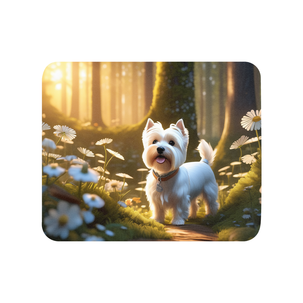 PugMug Custom West Highland White Terrier Mouse Pad