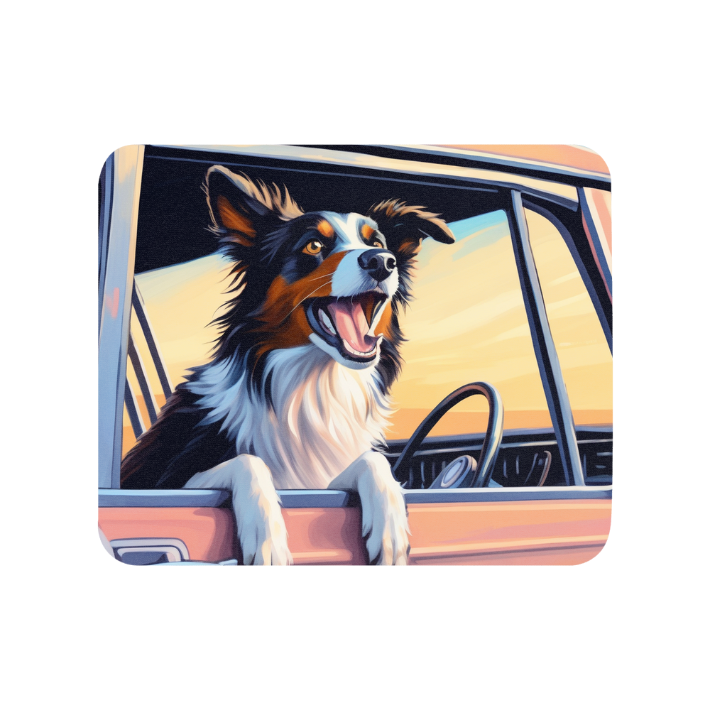 PugMug Custom Border Collie Mouse Pad