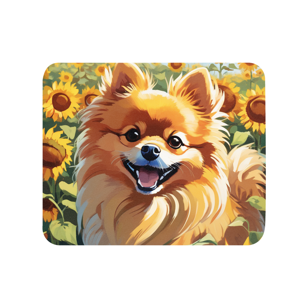 PugMug Custom Tan Pomeranian Mouse Pad