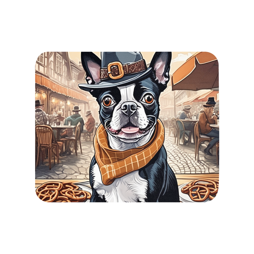PugMug Custom Boston Terrier Mouse Pad