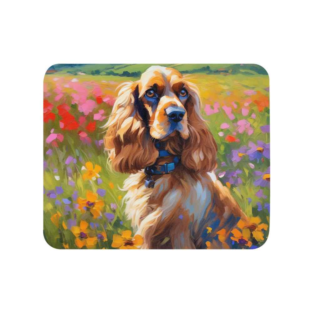 PugMug Custom English Cocker Spaniel Mouse Pad