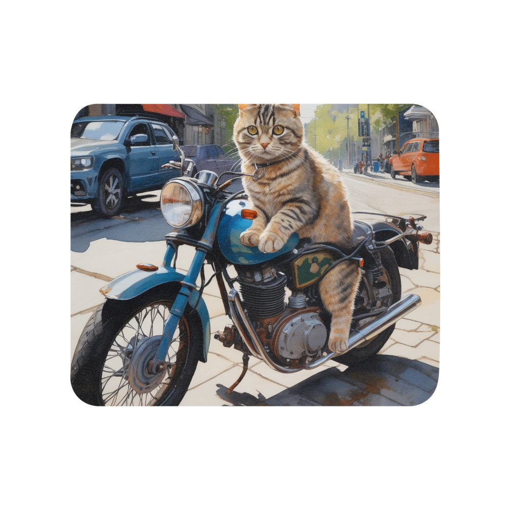 PugMug Custom Tabby Scottish Fold Cat Mouse Pad