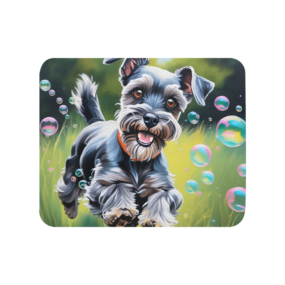 PugMug Custom Miniature Schnauzer Mouse Pad