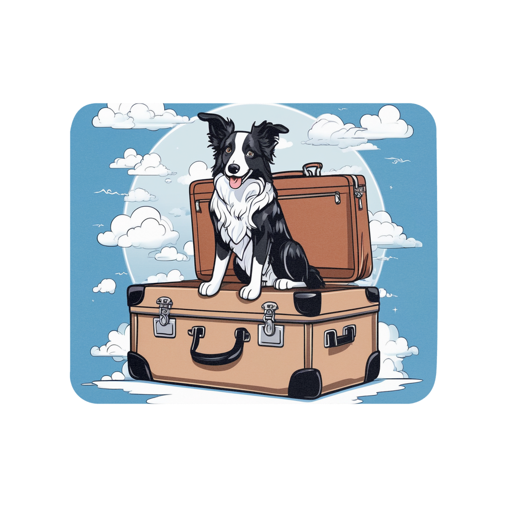 PugMug Custom Border Collie Mouse Pad