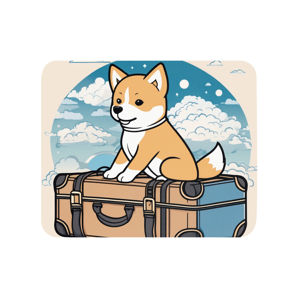 PugMug Custom Shiba Inu Mouse Pad