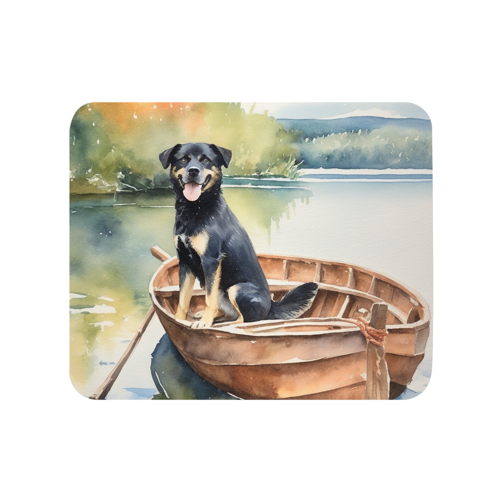 PugMug Custom Blue Mouse Pad