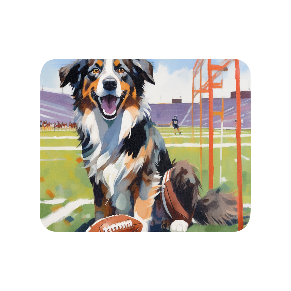PugMug Custom Australian Shepherd Dog Mouse Pad