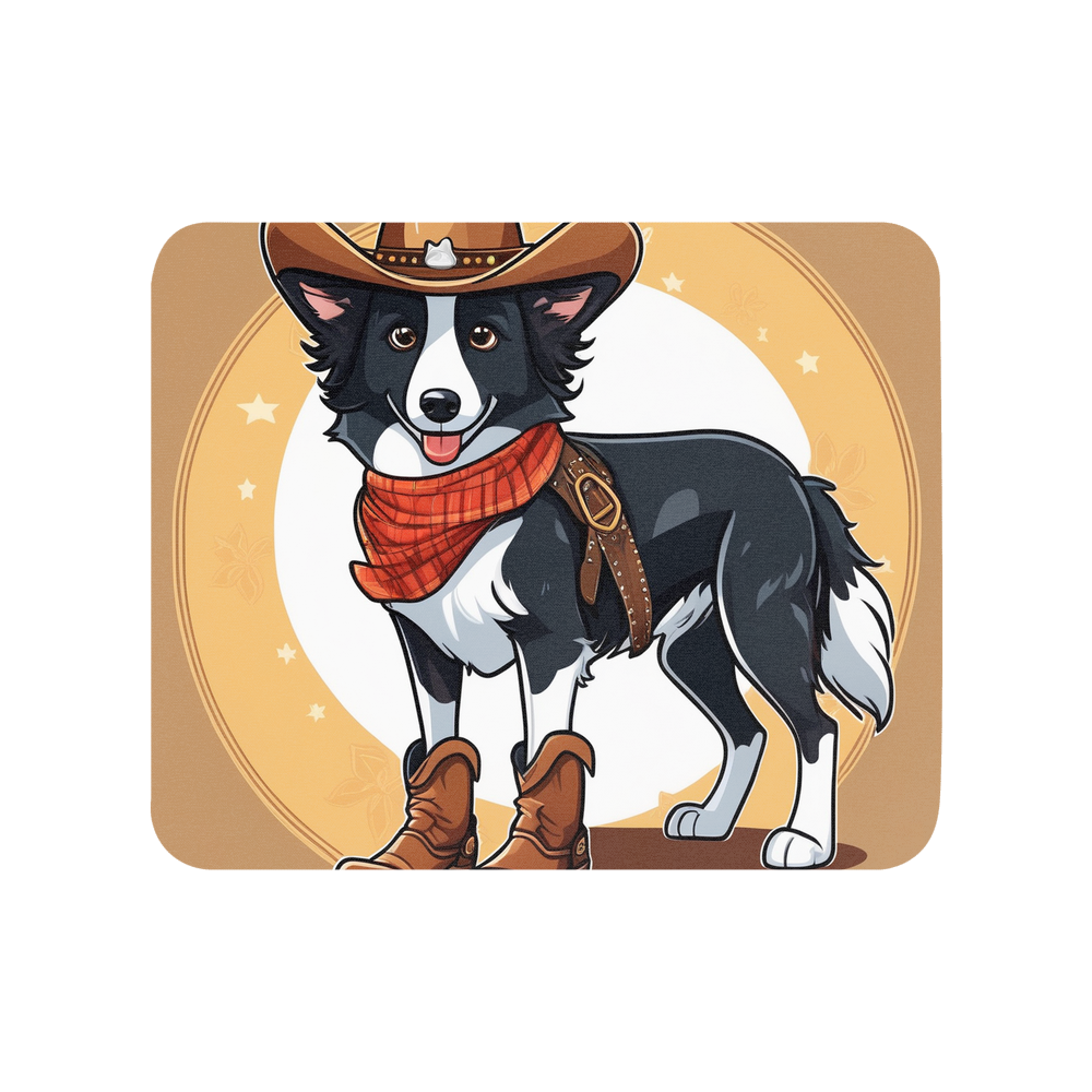 PugMug Custom Border Collie Mouse Pad