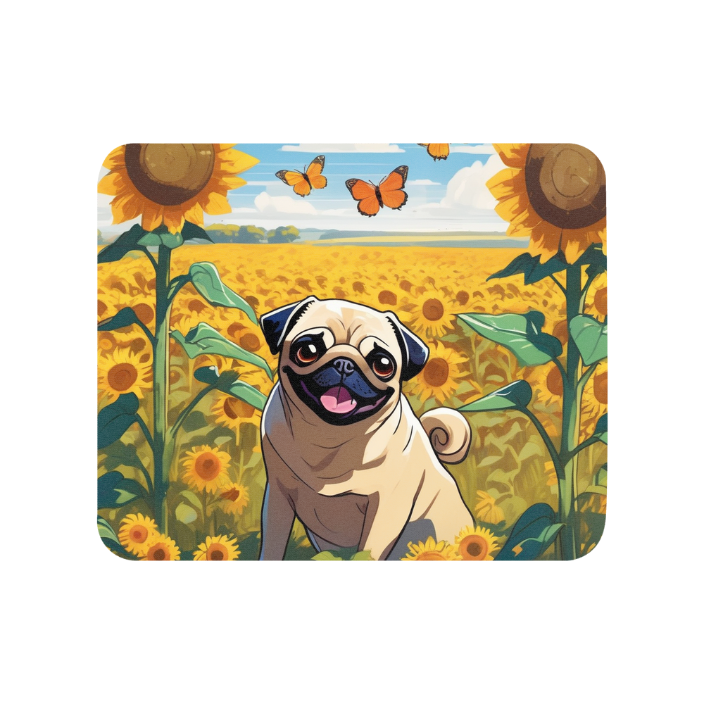 PugMug Custom Pug Mouse Pad