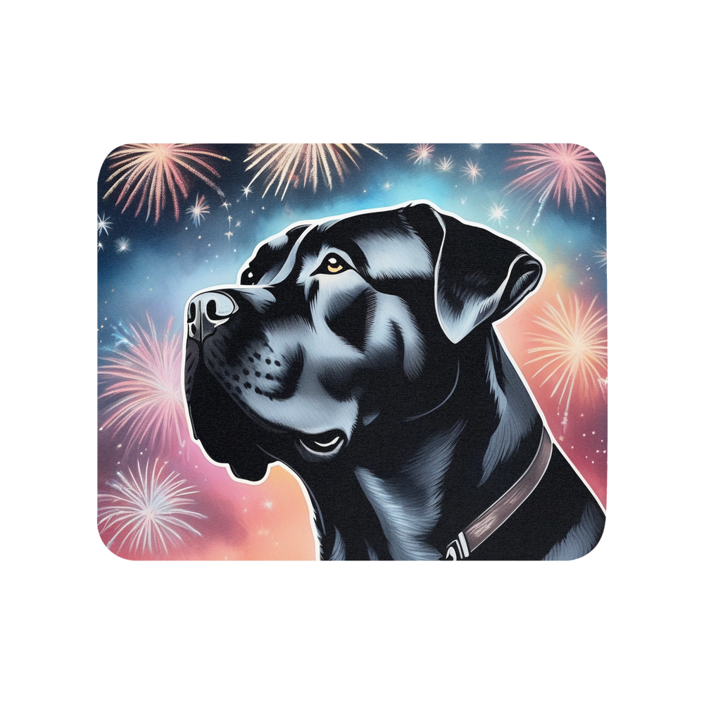 PugMug Custom Cane Corso Mouse Pad