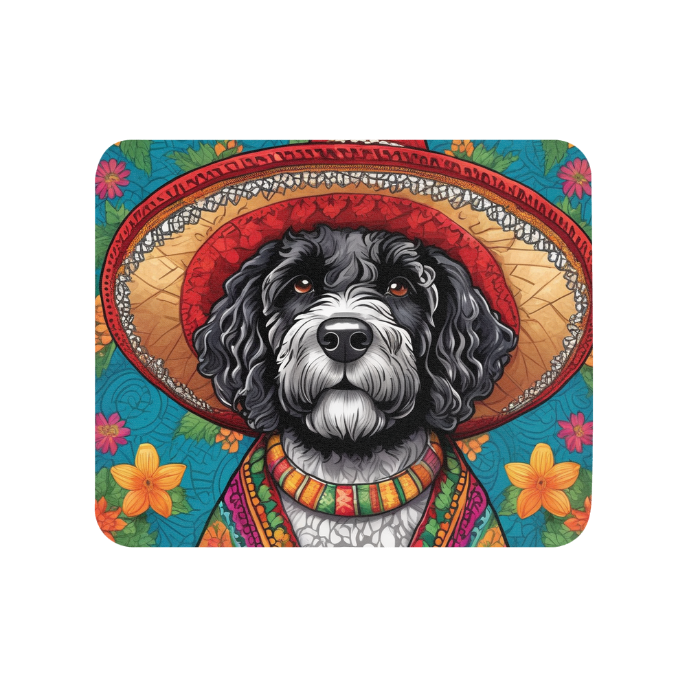 PugMug Custom Portuguese Water Dog Mouse Pad