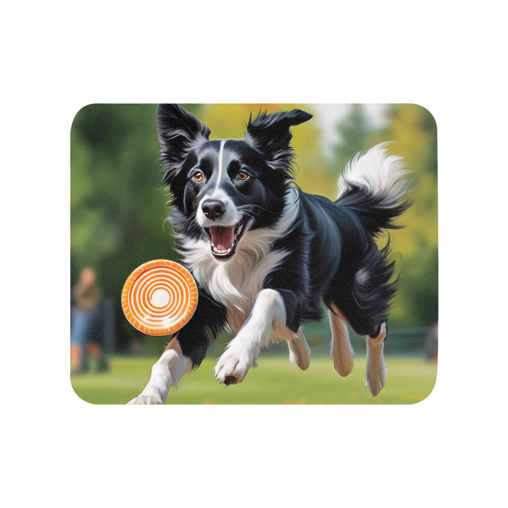 PugMug Custom Border Collie Mouse Pad