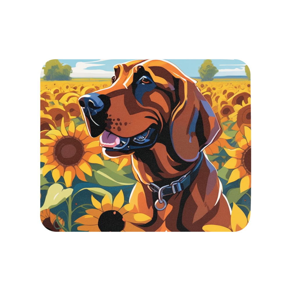 PugMug Custom Bloodhound Mouse Pad