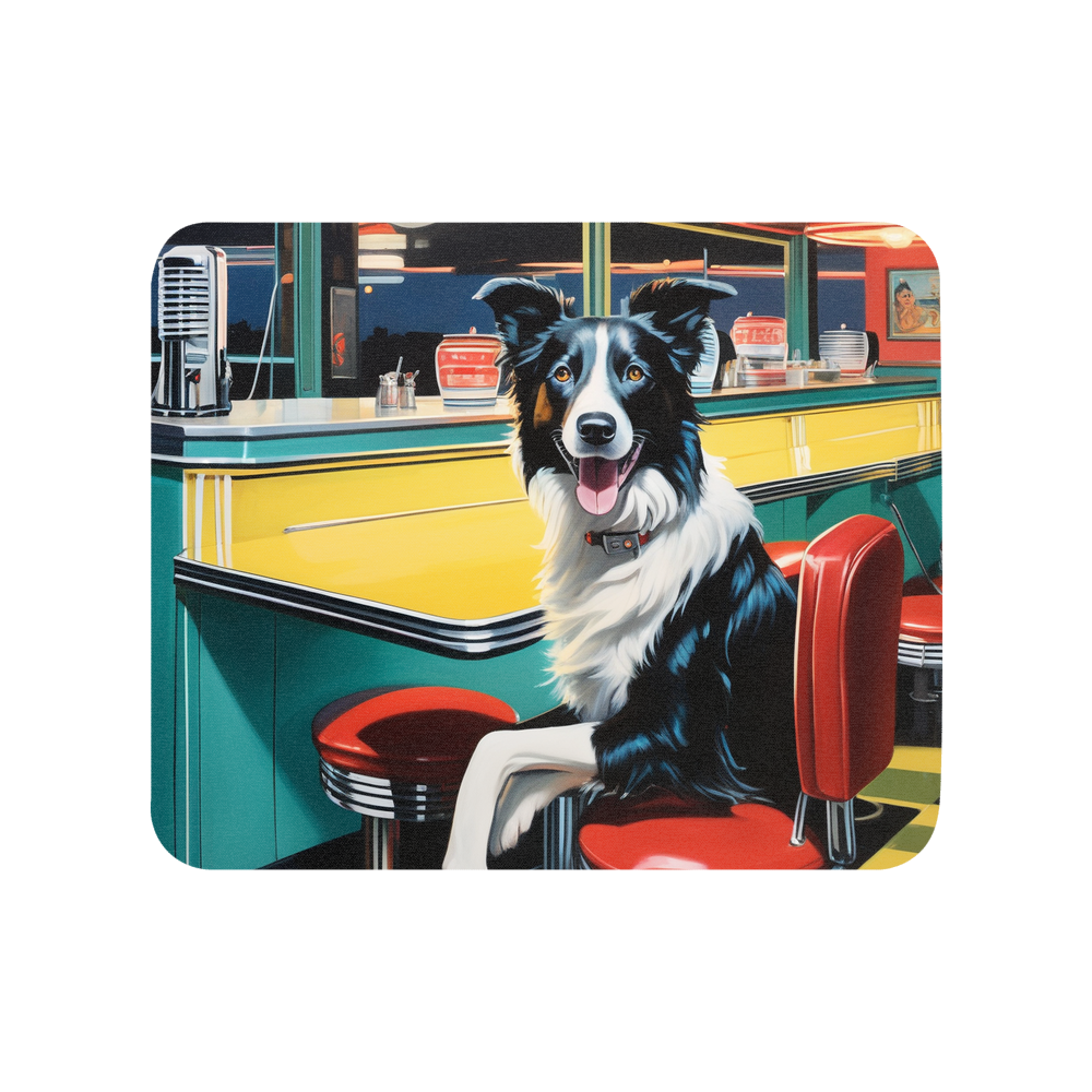 PugMug Custom Border Collie Mouse Pad