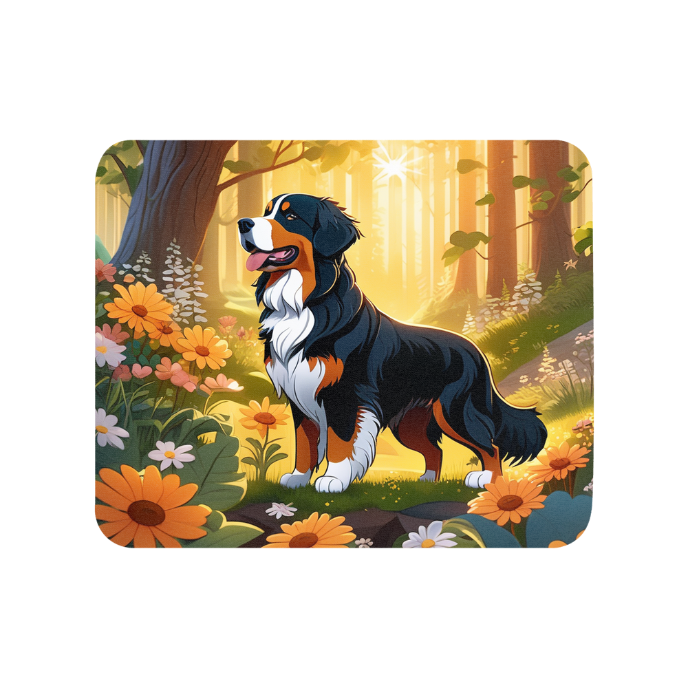 PugMug Custom Bernese Mountain Dog Mouse Pad