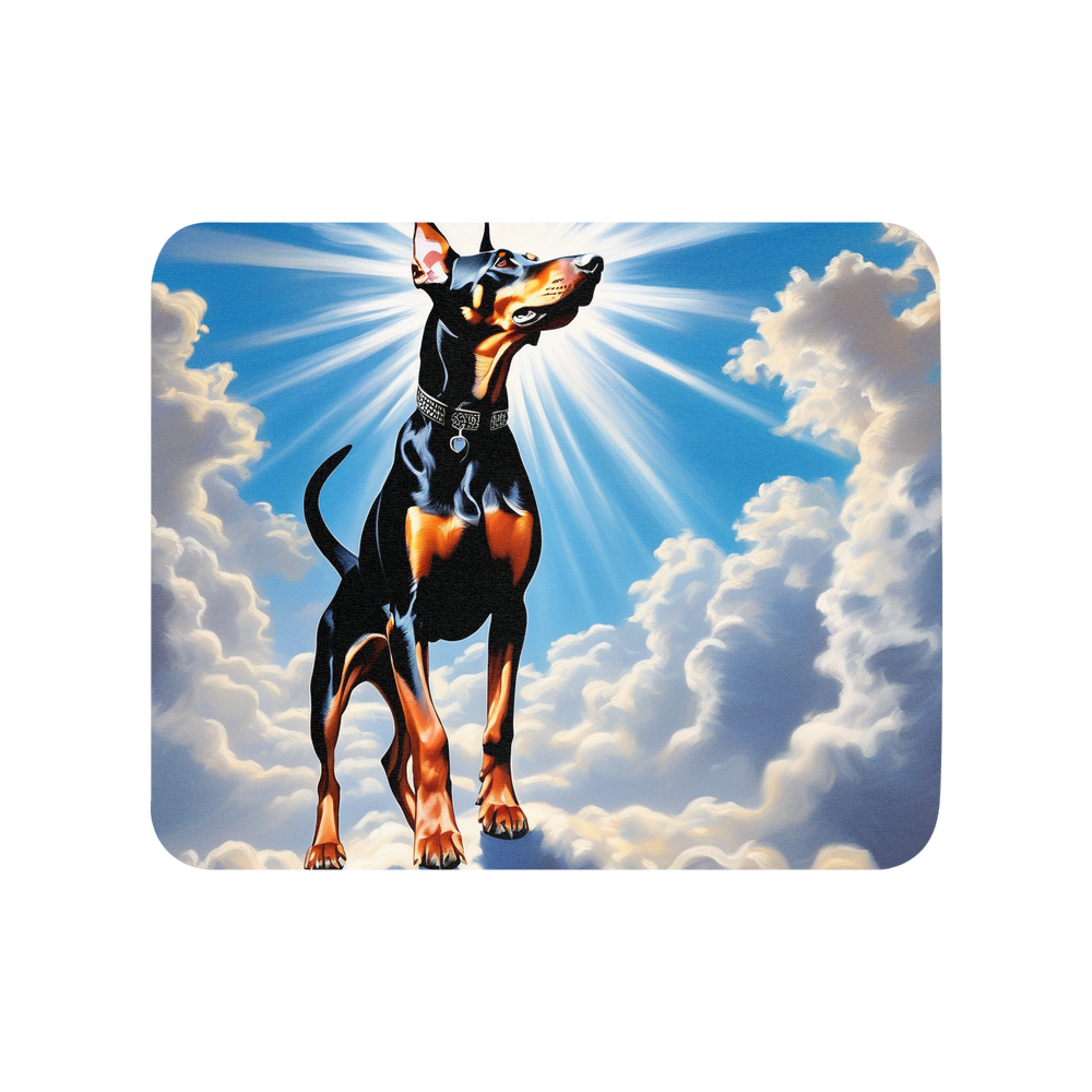 PugMug Custom Doberman Pinscher Mouse Pad