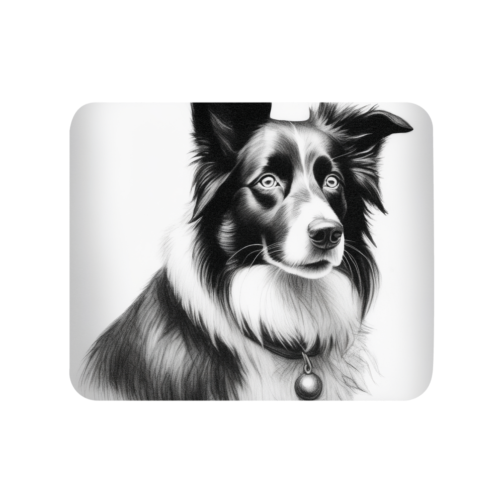 PugMug Custom Border Collie Mouse Pad