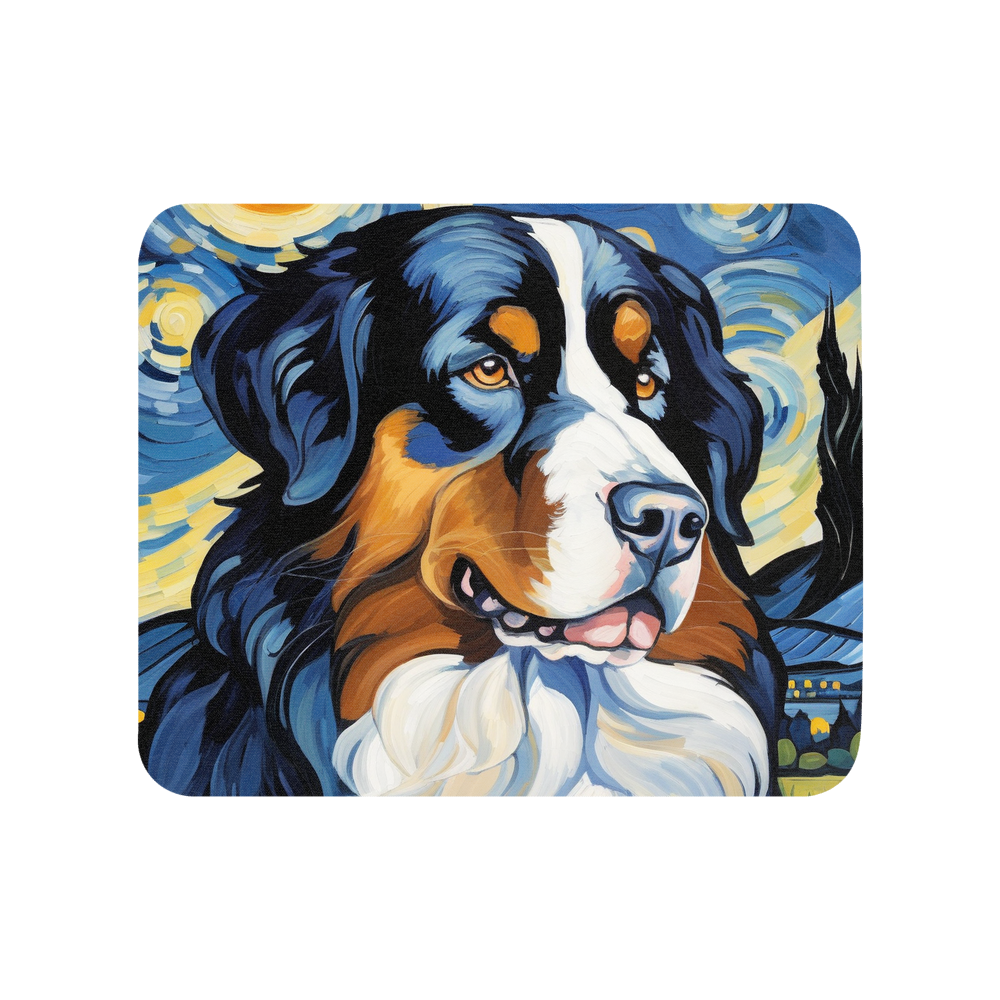 PugMug Custom Bernese Mountain Dog Mouse Pad