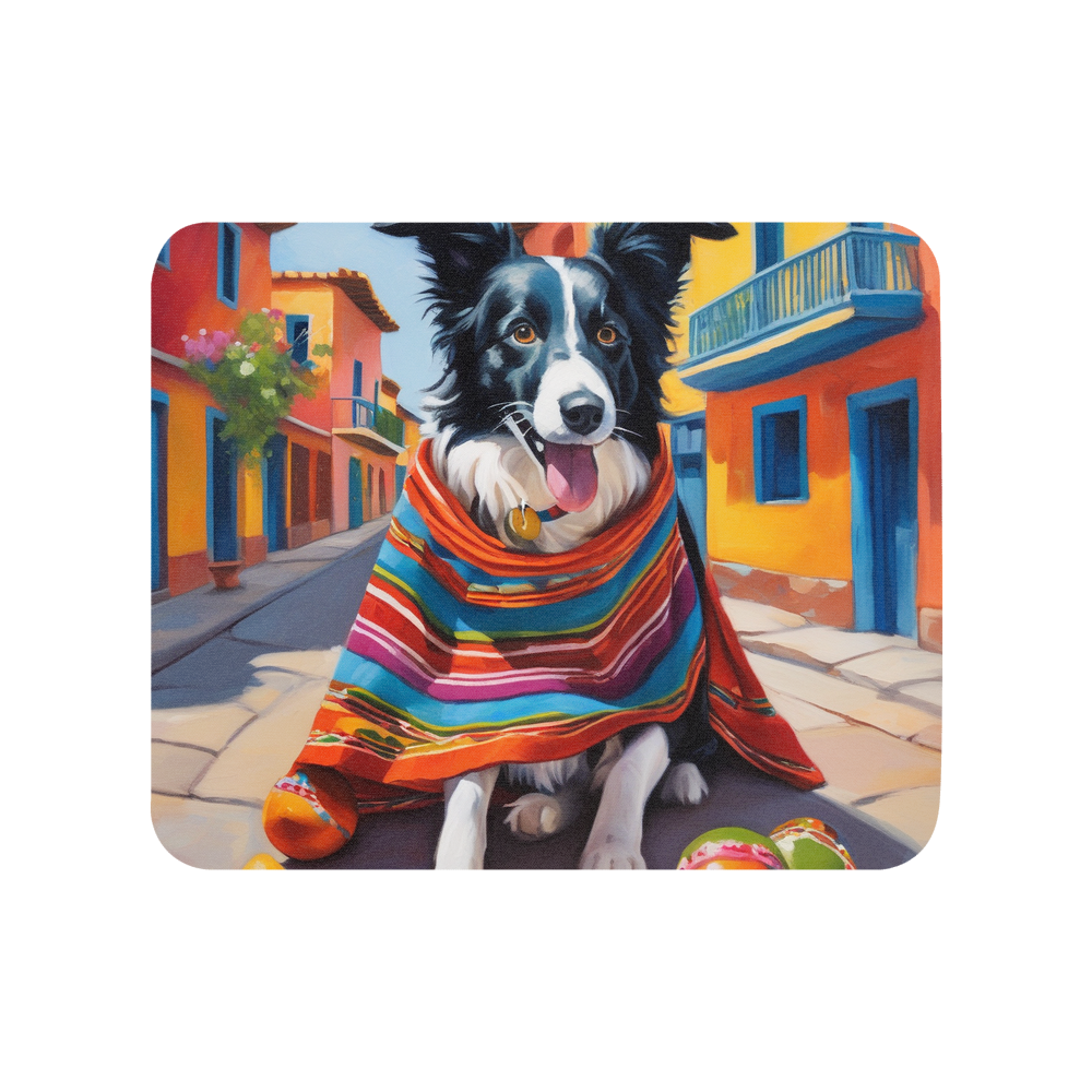 PugMug Custom Border Collie Mouse Pad