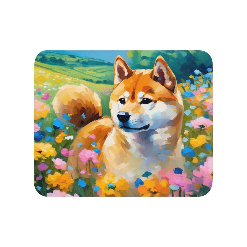 PugMug Custom Shiba Inu Mouse Pad