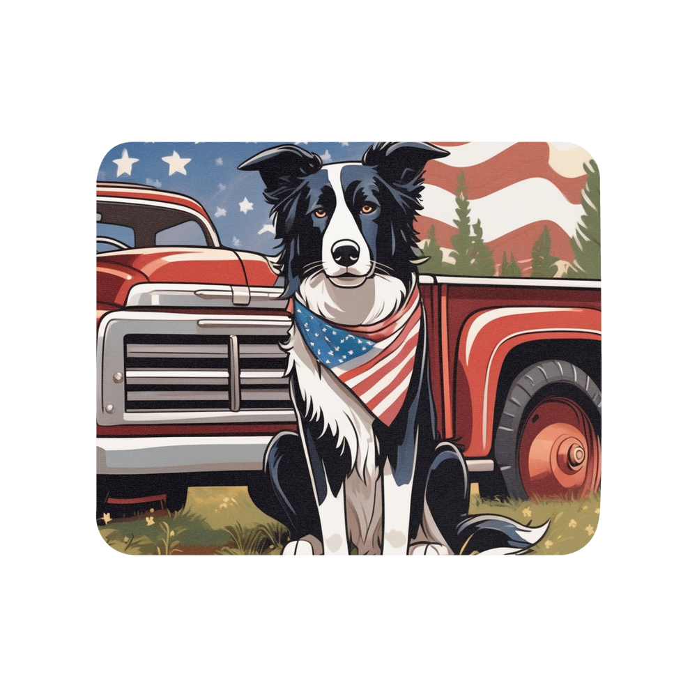 PugMug Custom Border Collie Mouse Pad