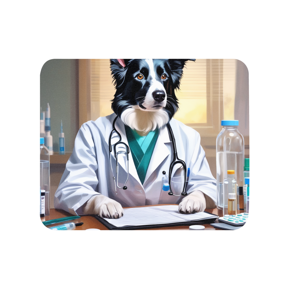 PugMug Custom Border Collie Mouse Pad