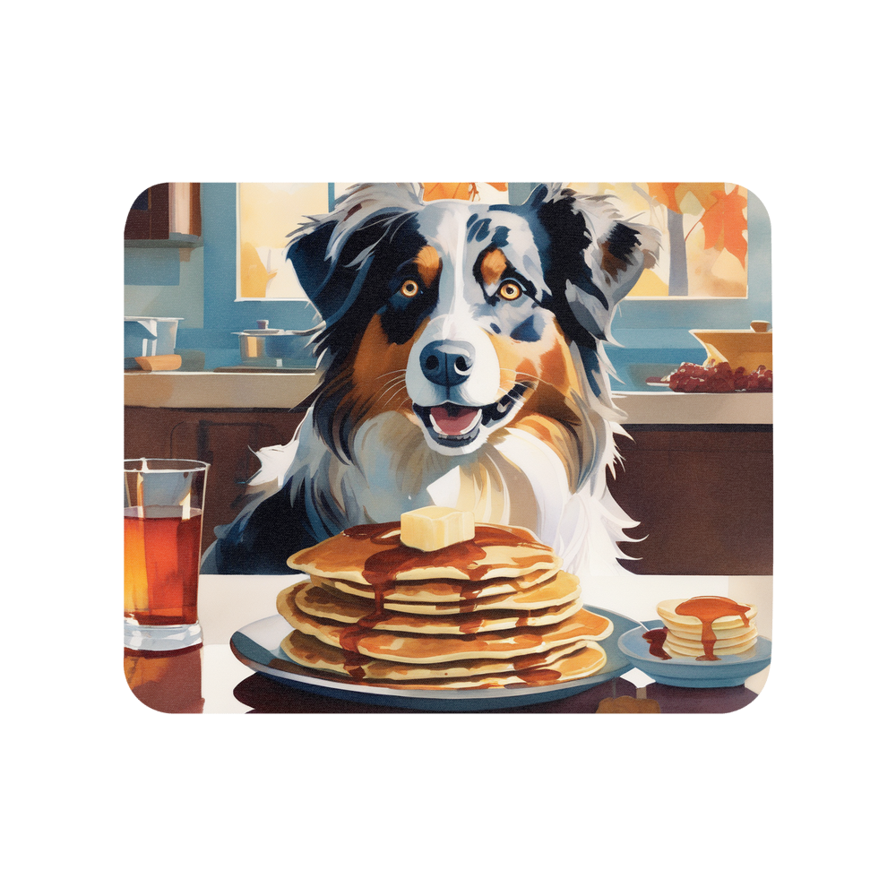 PugMug Custom Australian Shepherd Dog Mouse Pad
