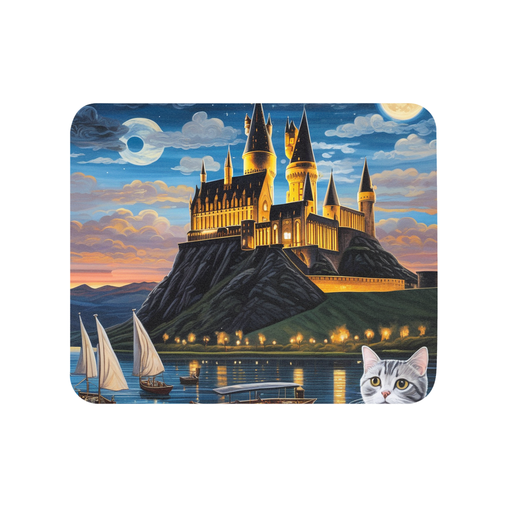 PugMug Custom Tabby Scottish Fold Cat Mouse Pad