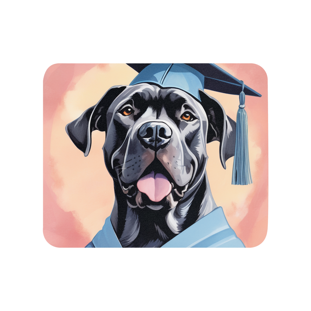 PugMug Custom Cane Corso Mouse Pad