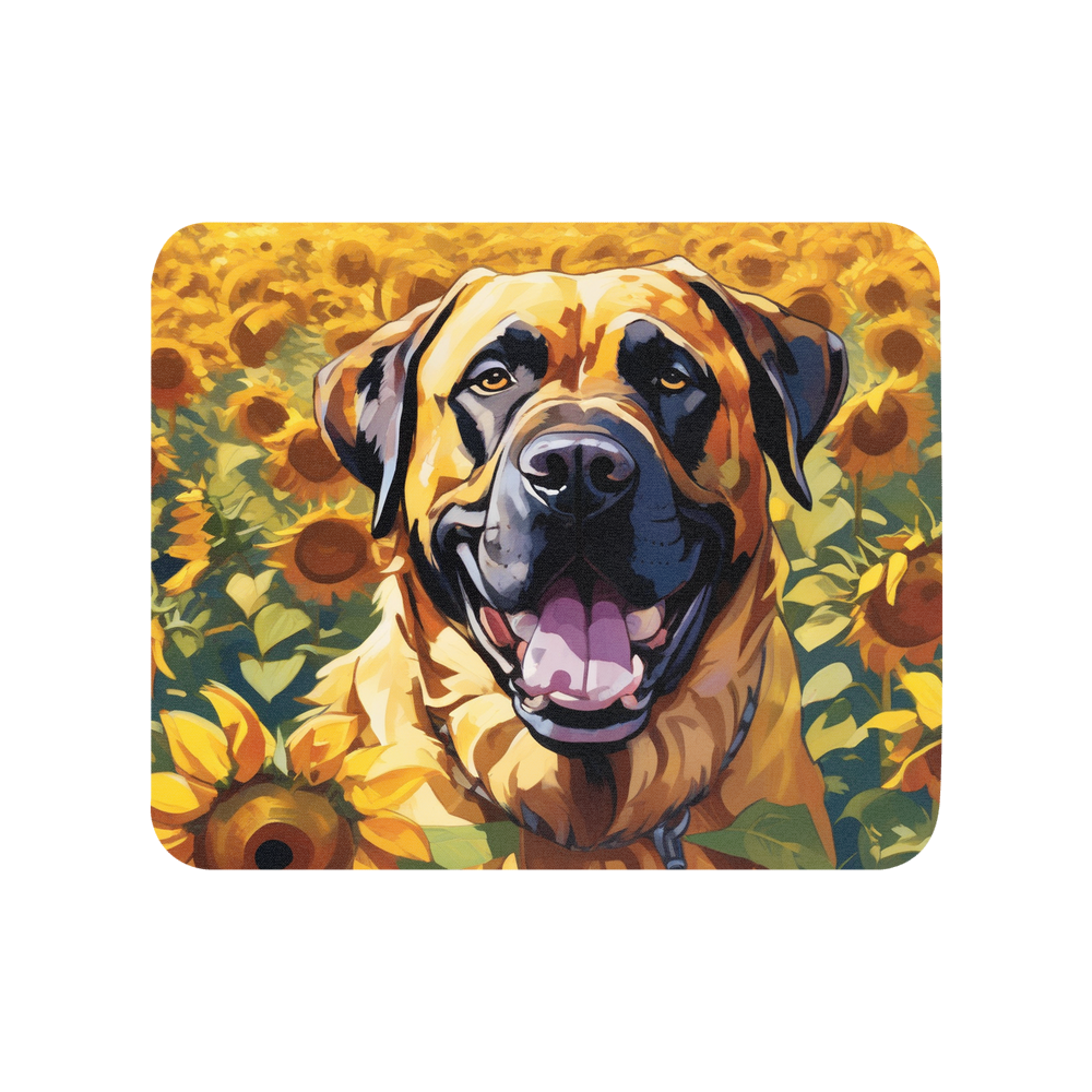 PugMug Custom Mastiff Mouse Pad