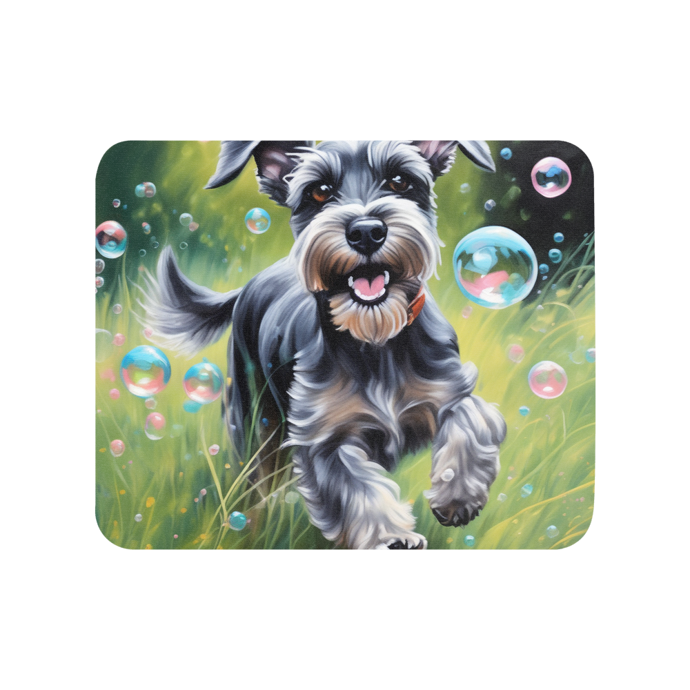 PugMug Custom Miniature Schnauzer Mouse Pad