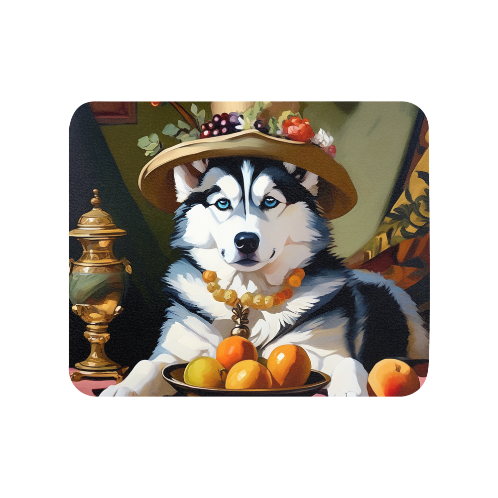PugMug Custom Siberian Husky Mouse Pad