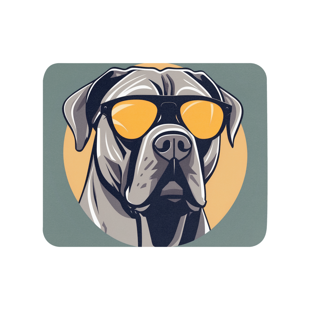 PugMug Custom Cane Corso Mouse Pad