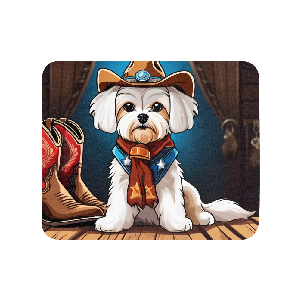 PugMug Custom Maltese Dog Mouse Pad