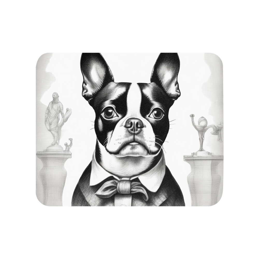 PugMug Custom Boston Terrier Mouse Pad