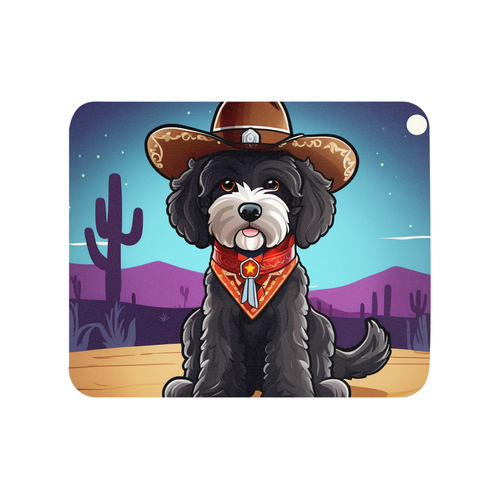 PugMug Custom Portuguese Water Dog Mouse Pad