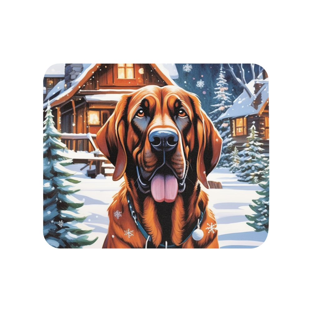 PugMug Custom Bloodhound Mouse Pad