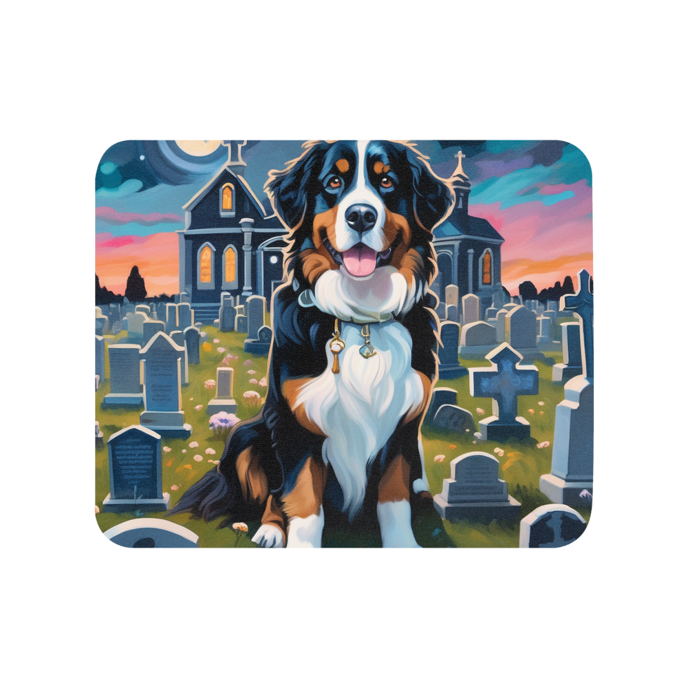 PugMug Custom Bernese Mountain Dog Mouse Pad