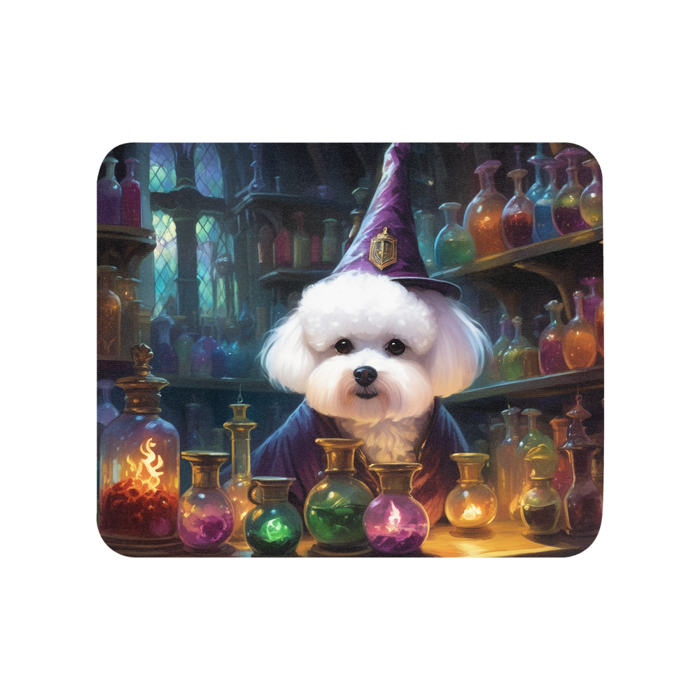 PugMug Custom Bichons Frise Mouse Pad