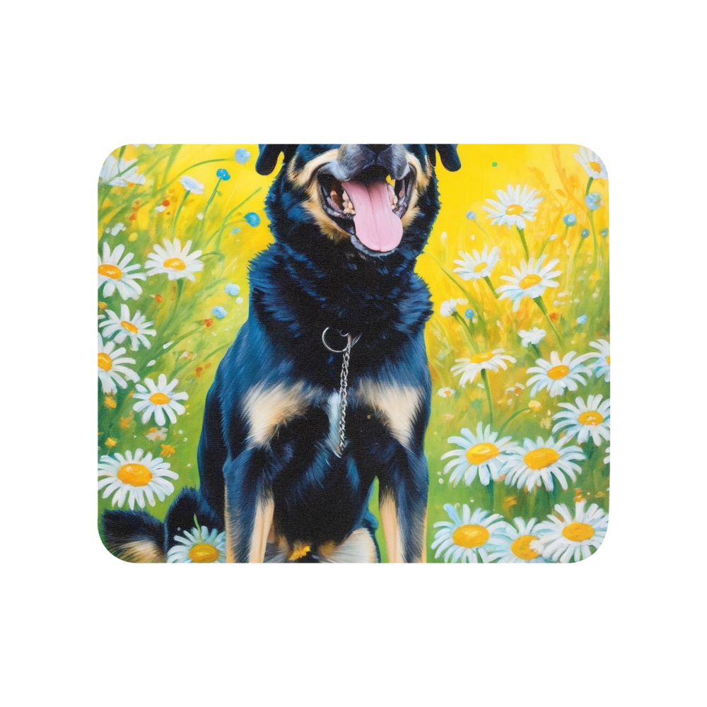 PugMug Custom Blue Mouse Pad