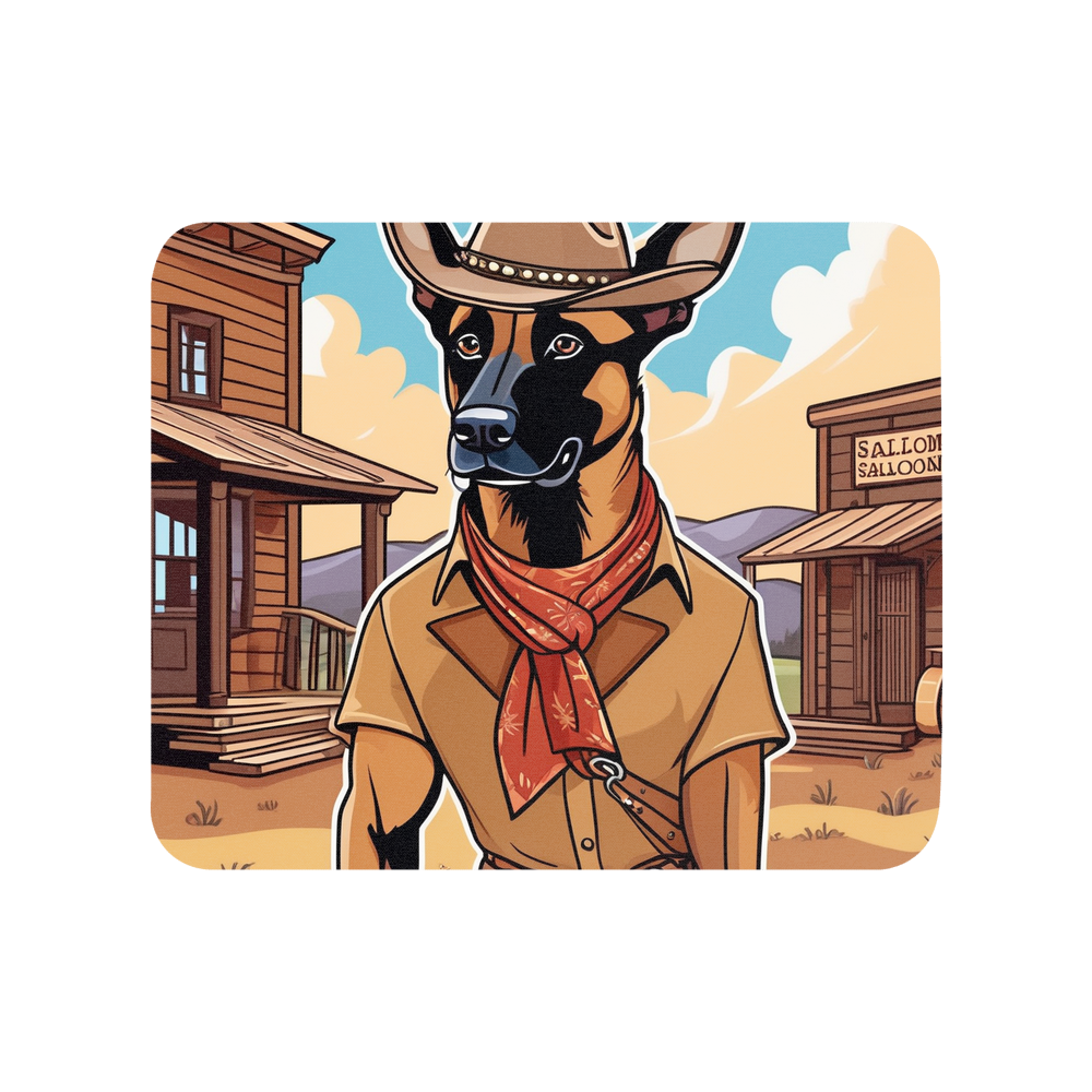 PugMug Custom Belgian Malinois Mouse Pad