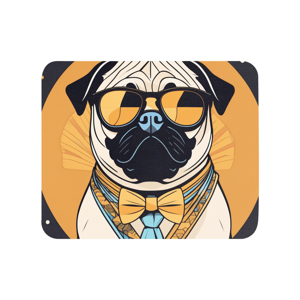 PugMug Custom Pug Mouse Pad