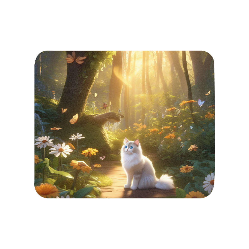 PugMug Custom Tabby Ragdoll Cat Mouse Pad