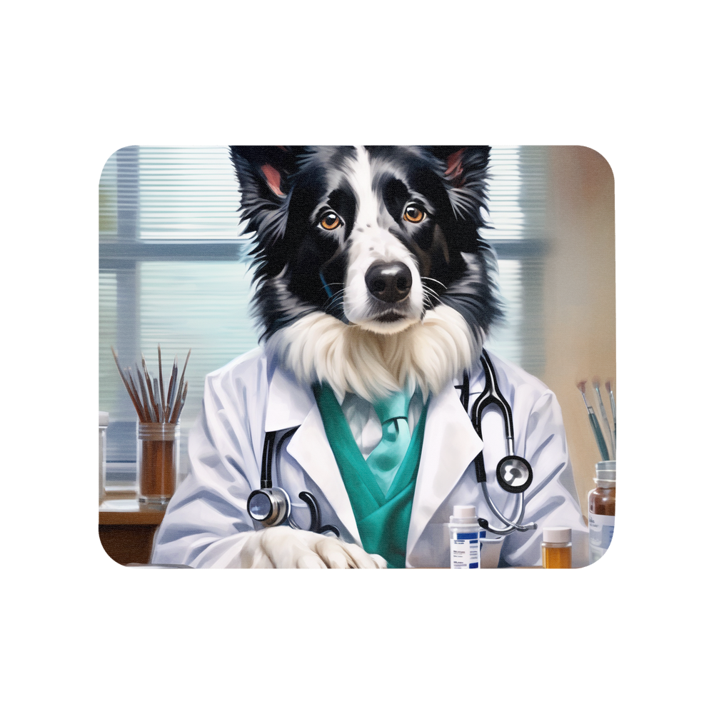 PugMug Custom Border Collie Mouse Pad