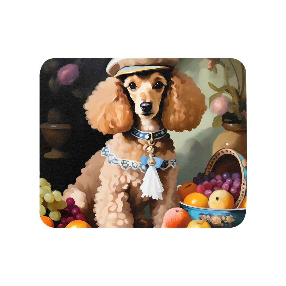 PugMug Custom Tan Poodle Mouse Pad
